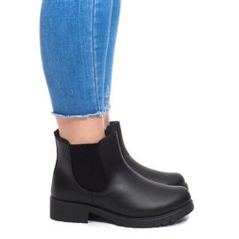 Warme Stiefel DD5241-1 Schwarz