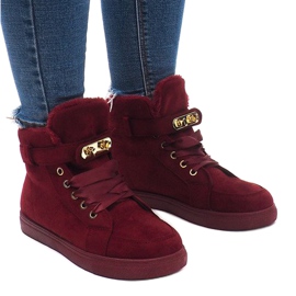 Warme Sneaker BOK-1122 Rot