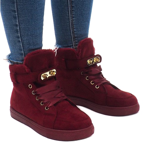 Warme Sneaker BOK-1122 Rot