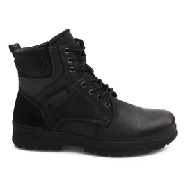 Warme Stiefel SD94-1 Schwarz