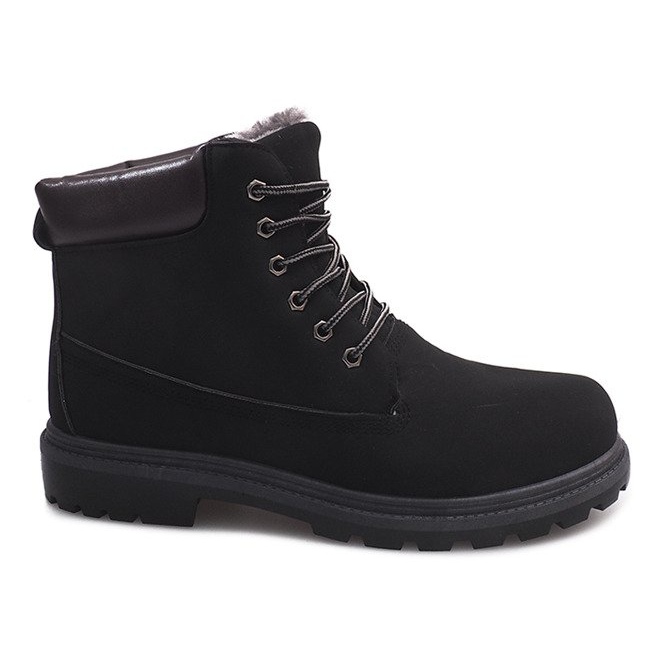 Warme Stiefel Q-15 Schwarz