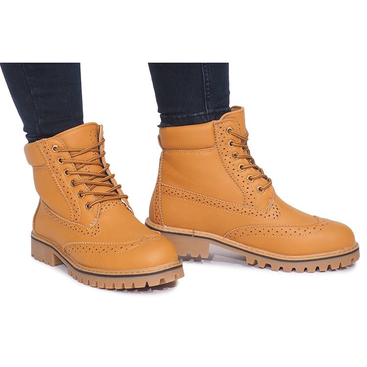 Isolierte Trapper BH92-KB Camel braun