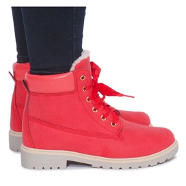Isolierte Timberki Trappers TL0127-4 Rot