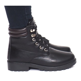 Isolierte Trapper L697-1 Schwarz