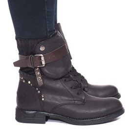 Warme Stiefel 1901 Schwarz