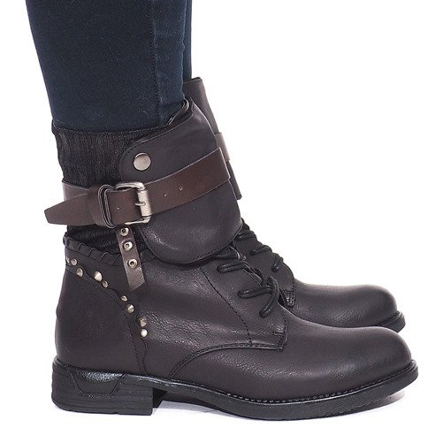 Warme Stiefel 1901 Schwarz