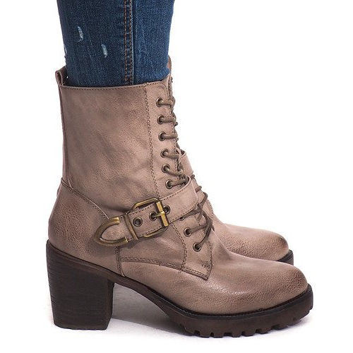 Military Warm Boots S167 Khaki mehrfarbig grün