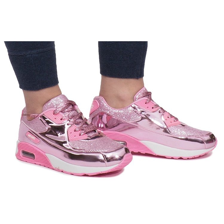 Pink Shiny Flash Sportschuhe rosa