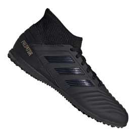 Adidas Predator 19.3 Tf Jr G25801 Fußballschuhe schwarz schwarz