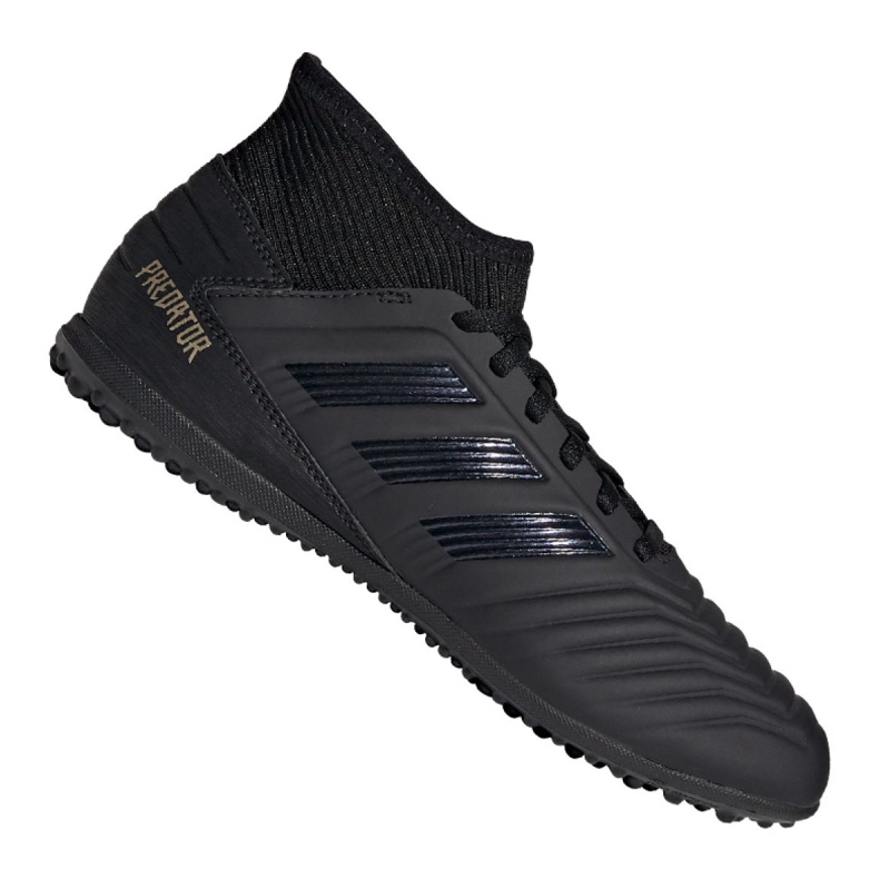 Adidas Predator 19.3 Tf Jr G25801 Fußballschuhe schwarz schwarz