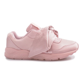 Sport-Sneaker mit Laure-Schleifen rosa
