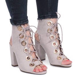 Graue Sylviane Stiefel