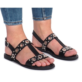 Schwarzer, flacher Saint