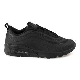 Schwarze Sportschuhe V0270-1