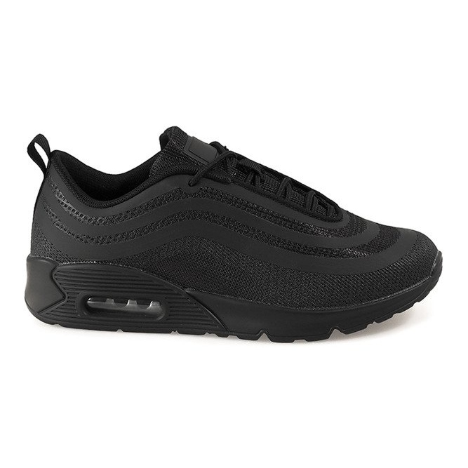 Schwarze Sportschuhe V0270-1