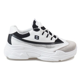 Weiße modische Sportschuhe von 1803