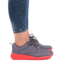 Graue Sport-Sneaker RS-82516-4W