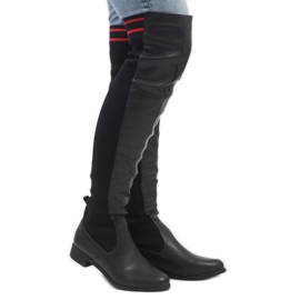 Marineblaue Stiefel Vices 1544-13