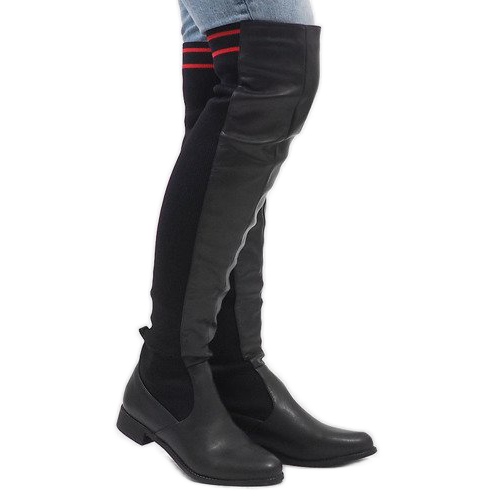 Marineblaue Stiefel Vices 1544-13 navy blau