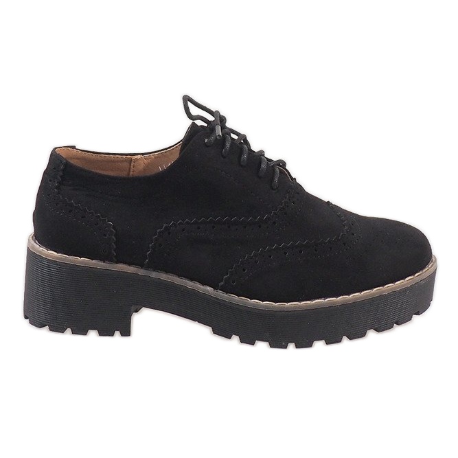 Schwarze Jazzschuhe mit hohen Absätzen LL185