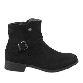 Kayla Shoes Schwarze Stiefel JKD-52