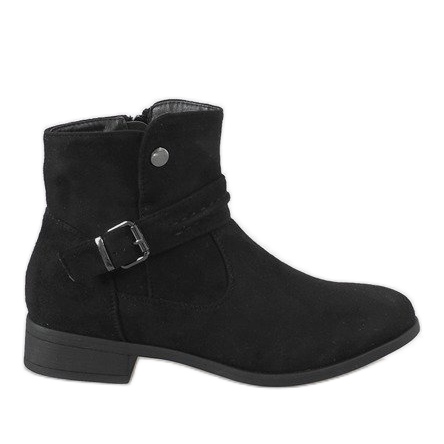 Kayla Shoes Schwarze Stiefel JKD-52