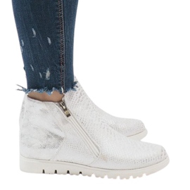 GF-A596 silberne Sportstiefel grau