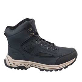 Dunkelblaue isolierte Schneestiefel T-1860 marineblau
