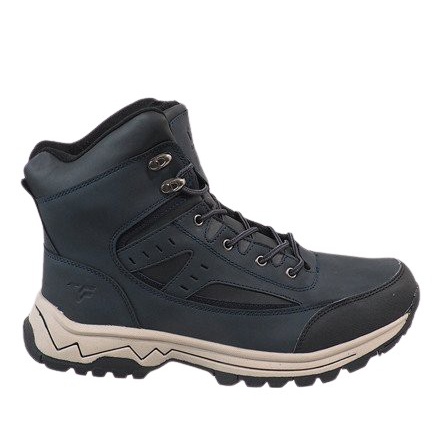 Dunkelblaue isolierte Schneestiefel T-1860 navy blau