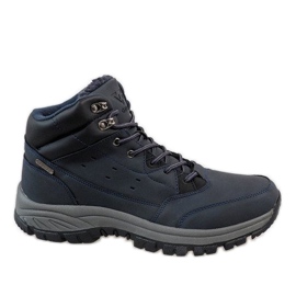 Dunkelblaue isolierte Schneestiefel T-1860 marineblau