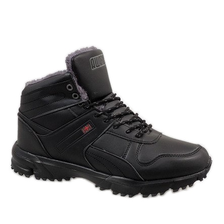 Warme Schneeschuhe MC783-2 Schwarz