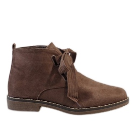 Khaki Wildlederstiefel QL-66 grün