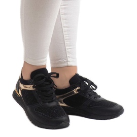 Schwarze LR88010 Turnschuhe