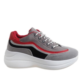 Graue modische Sportschuhe 1865