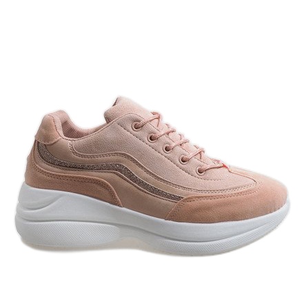 Rosa modische Sportschuhe 1865