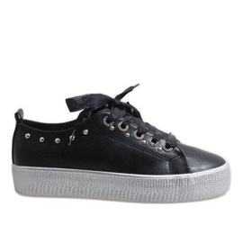 Schwarze Damen G-101 Sneakers