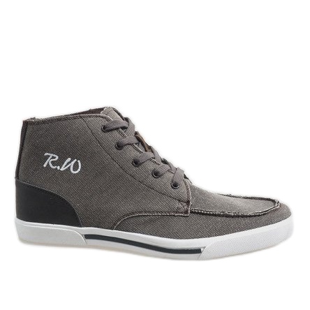 Braune elegante hohe Schuhe F10455