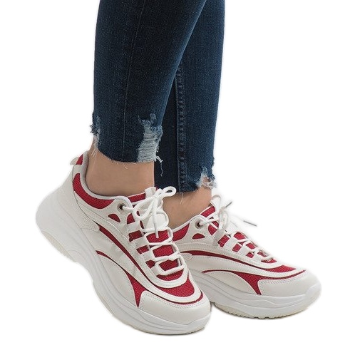 Weiße modische Sportschuhe BO-15