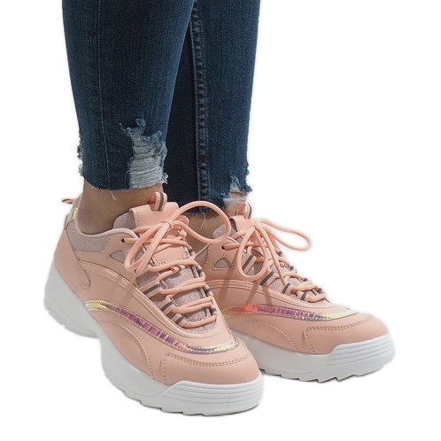 Rosa modische Sportschuhe BO-62