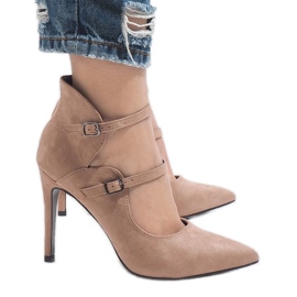 Pumpen auf einem Stift 6613-5 beige