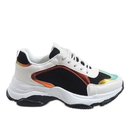 Schwarze modische Sportschuhe 2018-6 weiß