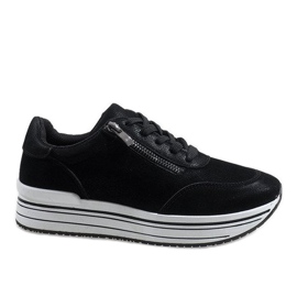 Schwarze Sportschuhe 6258