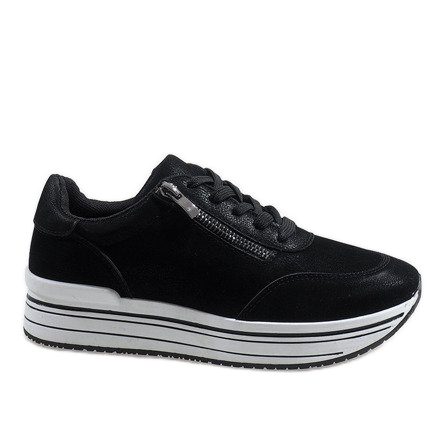 Schwarze Sportschuhe 6258