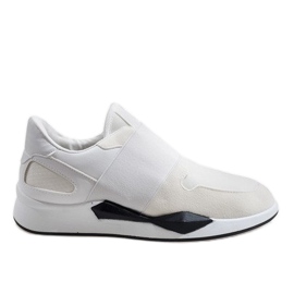 Weiße Sneaker aus Lycra R371