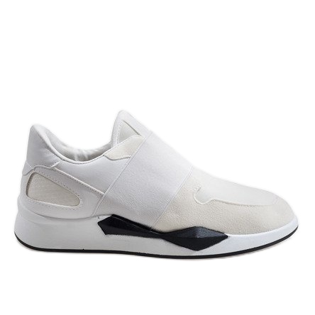 Weiße Sneaker aus Lycra R371