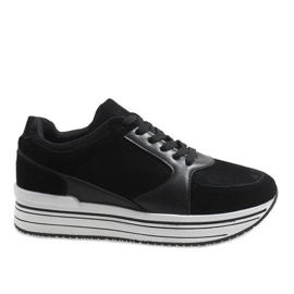 Schwarze Sportschuhe 6261
