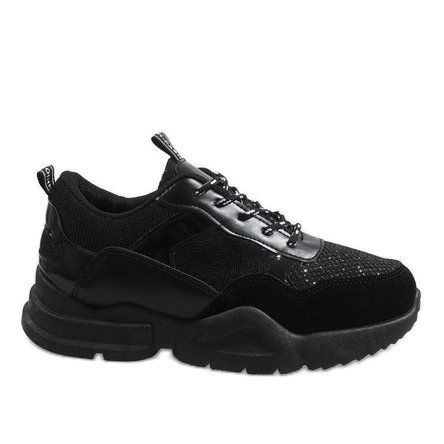 Schwarze modische K-365 Sportschuhe
