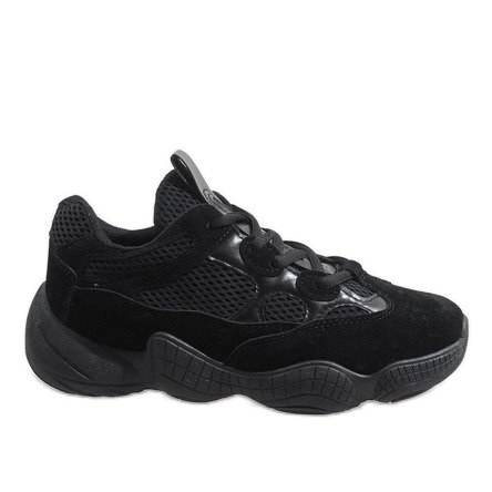 2018-13 schwarze Sportschuhe