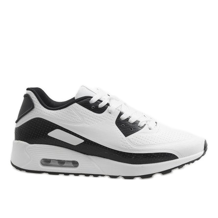 Schwarze Sportschuhe Z2014-4 weiß