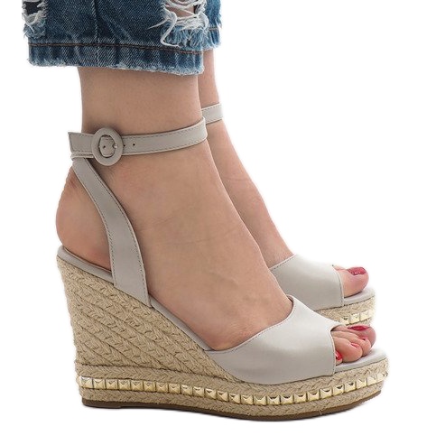 Graue Keilsandalen 2084-5